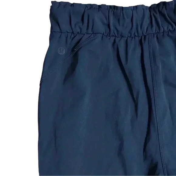 lululemon Navy Blue Straight Leg Blue Jogger High Waist Size 6 - Picture 4 of 6